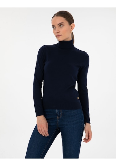 Pierre Cardin Kadın Lacivert Kazak /triko 50315747-vr033 Lacivert