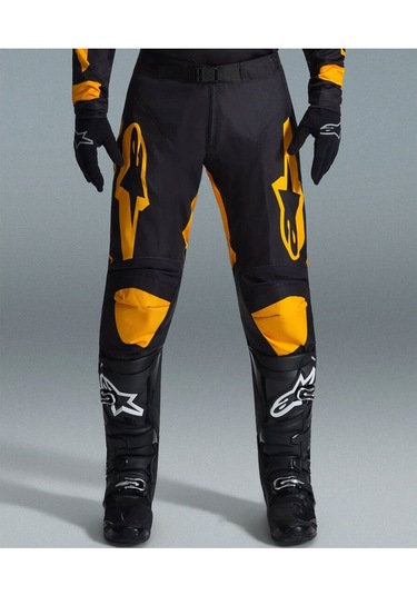 Alpinestars Racer Riway Off-road Motosiklet Pantolonu Sarı Siyah