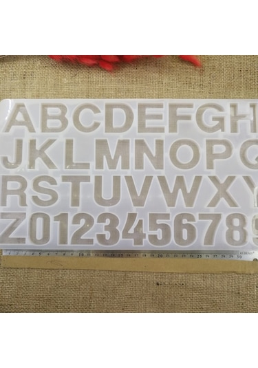 Çoklu Harf Reçine Epoksi Kalıbı - 220