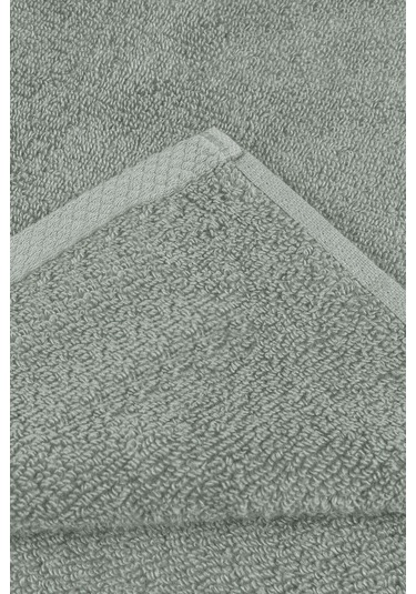 10 Lu El Yüz Otel Havlusu 50x85 Cm Renkli 16/1 Avs 200 Gr Gri