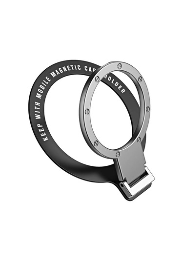 İbudim Ibudim Magsafe Manyetik Araç Standı İphone 15 14 13 Samsung Xiaomi İçin Ultra İnce Yapışkan Telefon Tutucublack Black