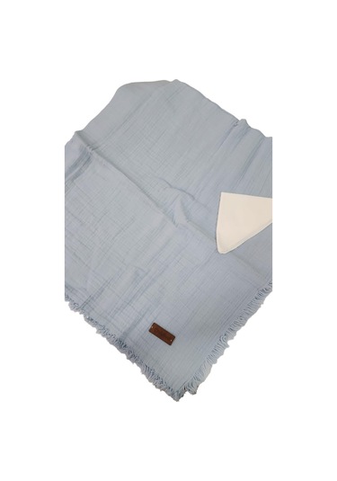 Babydoll Battaniye Bebese İki Kat Mavi-11158 Mavi