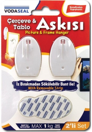 Vodaseal Çerçeve Ve Tablo Askısı 2 Li Set