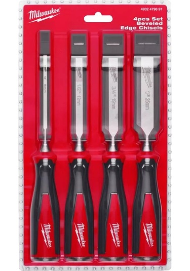 Milwaukee Iskarpela Set 4 Parça 4932479897