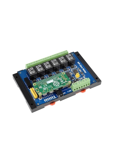 Raspberry Pi Zero Endüstriyel 6 Kanallı Röle Modülü
