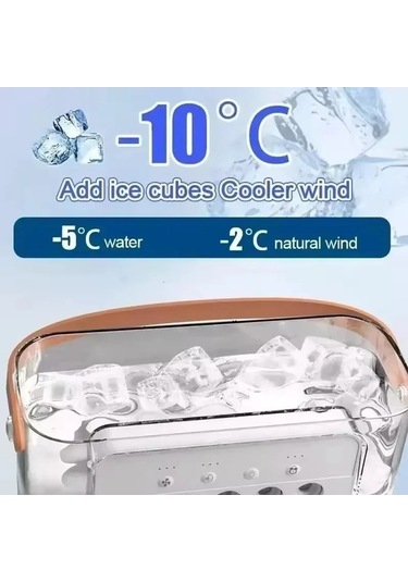 Besthome1 Yeni 3'ü 1 Arada Fan, Klima, Hava Soğutucusu, Led Gece Lamba 1 Adet