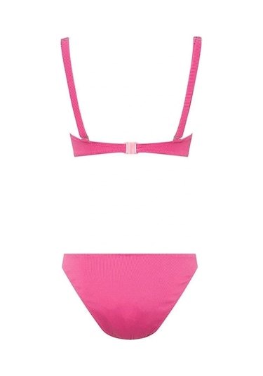 U.S. Polo Assn. Kadın Pembe Bikini Takım Pembe