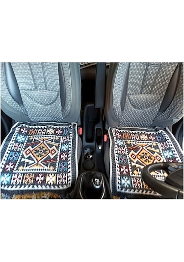 Elmass Oto Koltuk Kilim Seti - Ön Ve Arka Koltuk Üstü 3 Parça