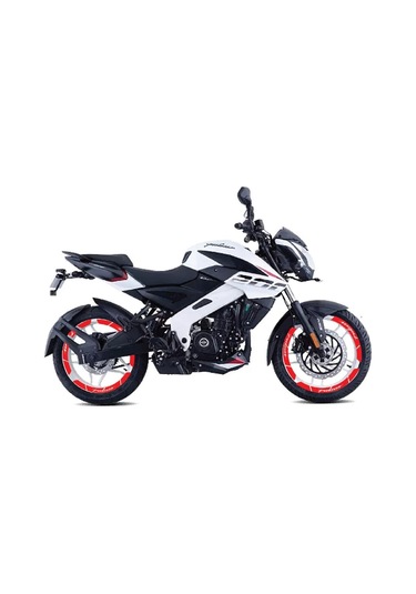 Bajaj Pulsar Ns200 Kırmızı Iç Dış Yazılı Jant Sticker Modeli