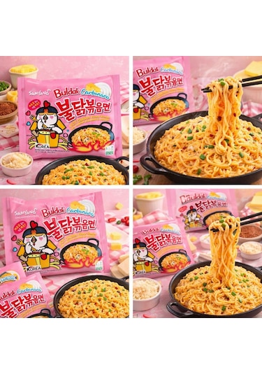 Samyang Buldak Carbonara Hot Chicken Flavor 130 G