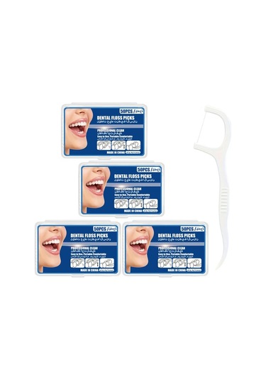 Willowhaven 200 Adet Diş İpi, Derin Temizlik Ve Seyahat İçin Portatif Ağız Bakımı