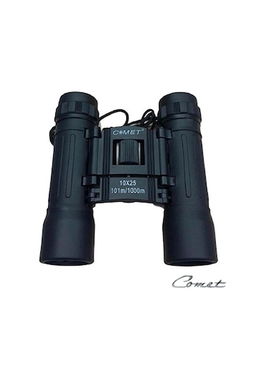 Comet Ed001 Mını El Dürbünü 10x25 Siyah