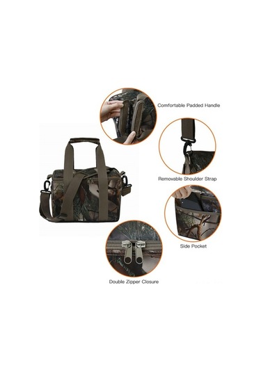 Tongxida Dış Mekan Piknik İçin Isı Yalıtkan Çanta, Sıcak/soğuk Saklama, Taşınabilir Faltlanabilir, Oxford Kumaş, Dikişli Kollu Çok Renkli