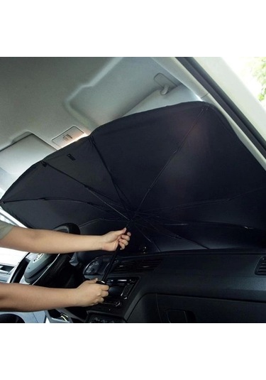 Araba Ön Cam Güneşlik Şemsiye Çok Renkli