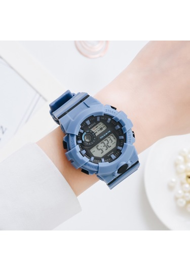 Xr4558 Çok Fonksiyonlu Şık Spor Dijital Elektronik Saat Şık Unisex Kol Saati Öğrenciler İçin Erkekler Kadınlar Aşıklar Çok Renkli