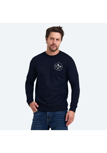 The Crow LIFE Erkek  Lacivert Sweatshirt