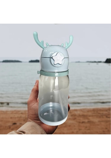 Geyikli Çocuk Suluk Ve Matarası 500 Ml - Pembe