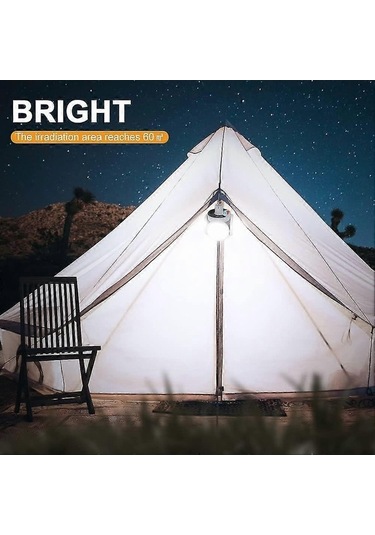 Bloomnest Usb Şarjlı Güneş Kamp Işığı, 5 Modlu, Su Geçirmez, Katlanabilir, Acil Durum Feneri, Kamp Lambası, Çadır Lambası, Outdo G920 Uyumlu Asorti Çok Renkli