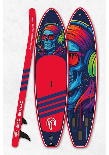 Paddle Board Sup Bodi Power Head Şişme Stand 350x84x15cm Full Set