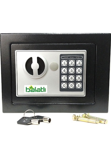 Balatlı   Çelik Para Kasası Şifreli Ve Anahtarlı