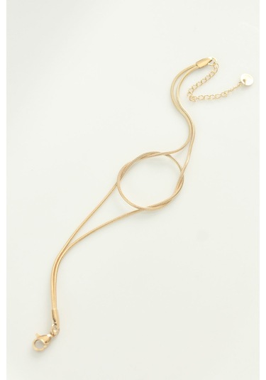 Ezoconcept 316l Çelik Gold Renk Düğüm Model Bileklik Çok Renkli