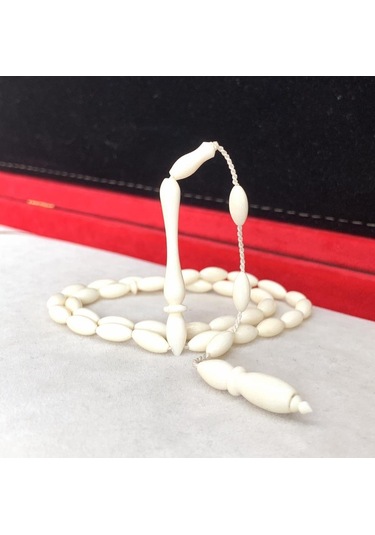 Kehribarkolik Arpa Model Kemik Tesbih