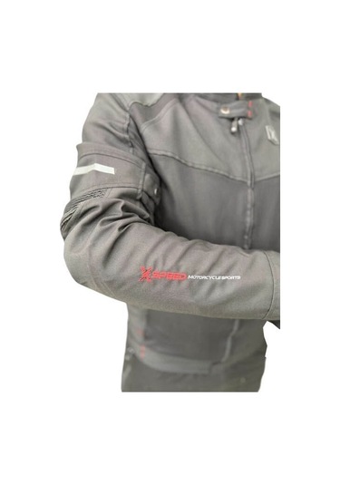 X Speed X-evo Fileli Yazlık Motosiklet Montu Siyah