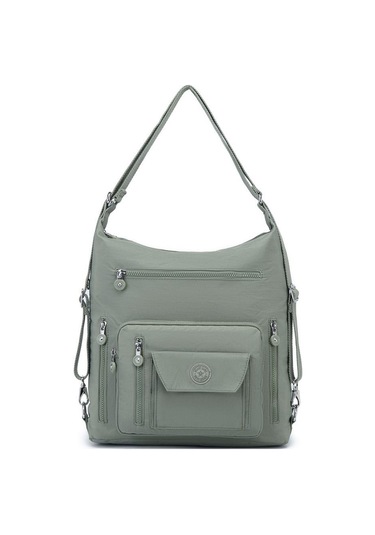 Hem Sırt Hem De Omuz Kadın Çantası Smart Bags 1205 Yeşil
