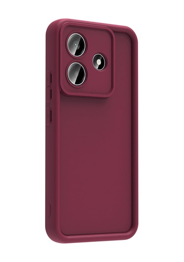 Redmi Note 14 Uyumlu Kılıf Kamera Korumalı Zyl Ananas Kapak - Koyu Yeşil Koyu Yeşil