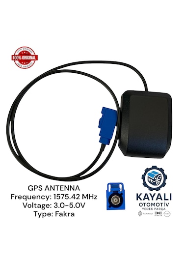 Gps Anten Mavi Soket Fakra