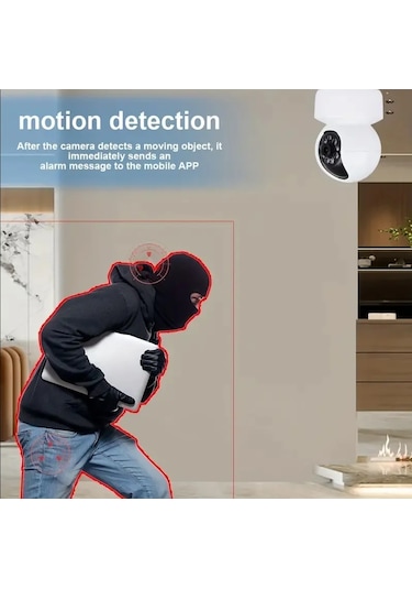Gözetim Kamerası, 1080 P Abs Gece Görüşü Hareket Algılama Modu Pt