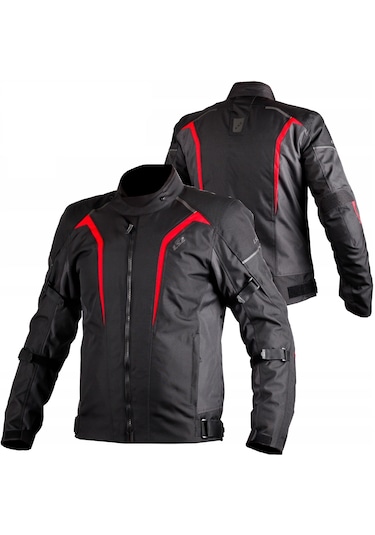 Ls2 Sepang 4 Mevsim Motosiklet Montu Siyah-gri-kırmızı