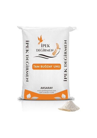 İpek Değirmen Tam Buğday Unu Yarı Kepekli Böreklik Ekmeklik Un 1 KG