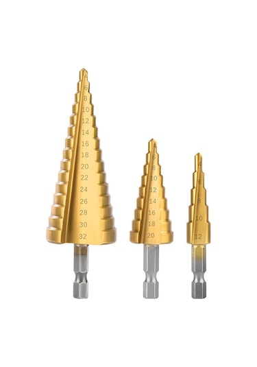 Hallow Ağaç İşleme Pah Delme Aracı Havşa Matkap Uçları 26 Adet