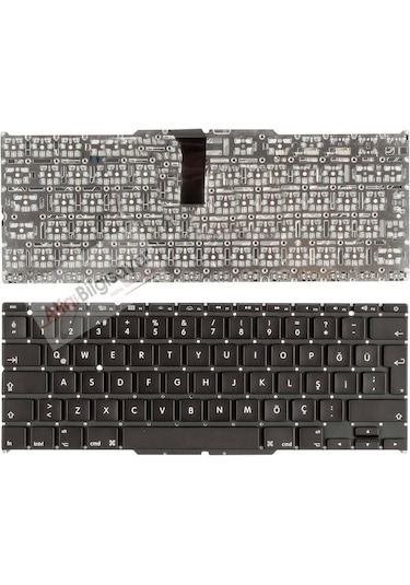 Macbook Uyumlu Aır A1370 A1465 Mc506Ll/A Klavye Tuş Takımı Q-Türk