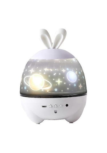 Shxx Çocuklar İçin Gece Lambası, Yıldız Gece Projeksiyon Lambası Çok Renkli
