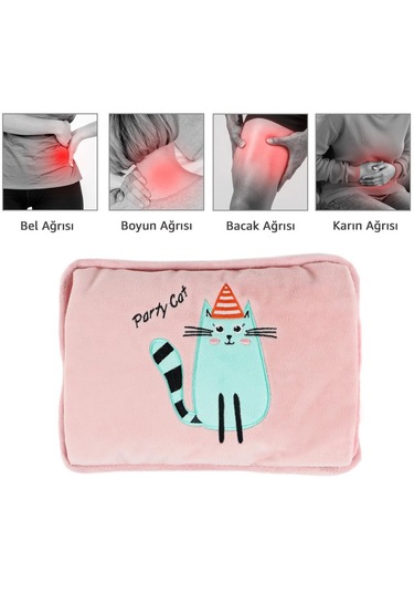 Biggdesign Cats Parti Kedi Elektrikli Sıcak Su Torbası