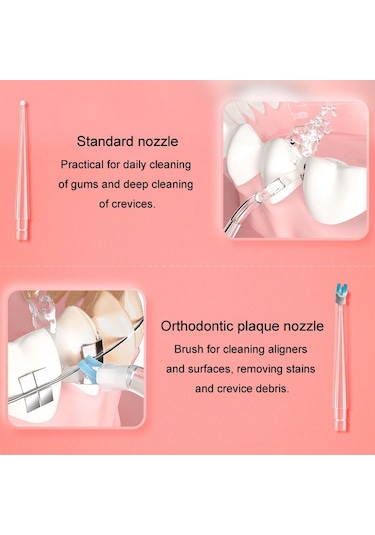 Oral Irrigator Aksesuarları Ev Ağız Temizleme Diş Temizleme Nozulu, Stil: Dil Temizleme Nozulu