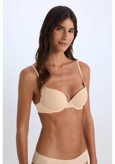 DeFacto Push Up Micro Yarım Dolgulu Tişört Bra-Fall in Love Z3350AZ25SPBG392