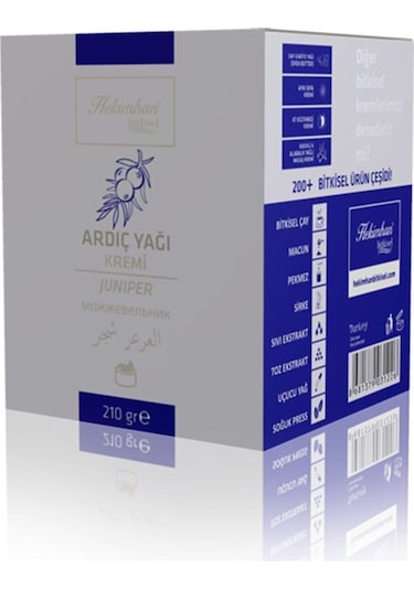 Hekimhan Ardıç Yağı Kremi 210 G
