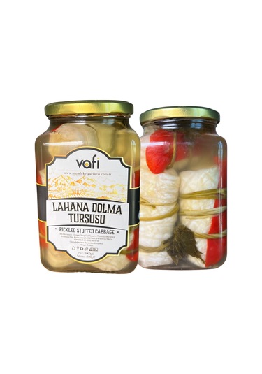 Vafi Turşu Serisi Lahana Dolma Turşusu 1000cc-500gr-8484