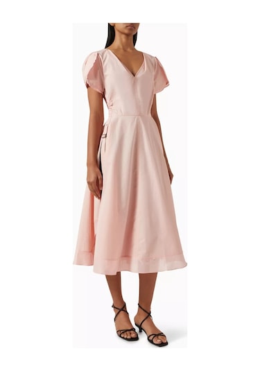 3.1 Phillip Lim Lale Kol Detaylı Elbise Asimetrik Zarafet Ve Modern Form Pembe