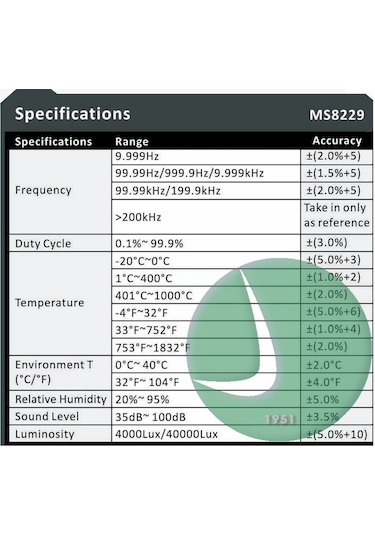 Mastech Ms8229 Dijital Multimetre