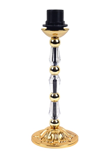 Metal Ayak Mika Gövde Gold Abajur Ayağı Diğer