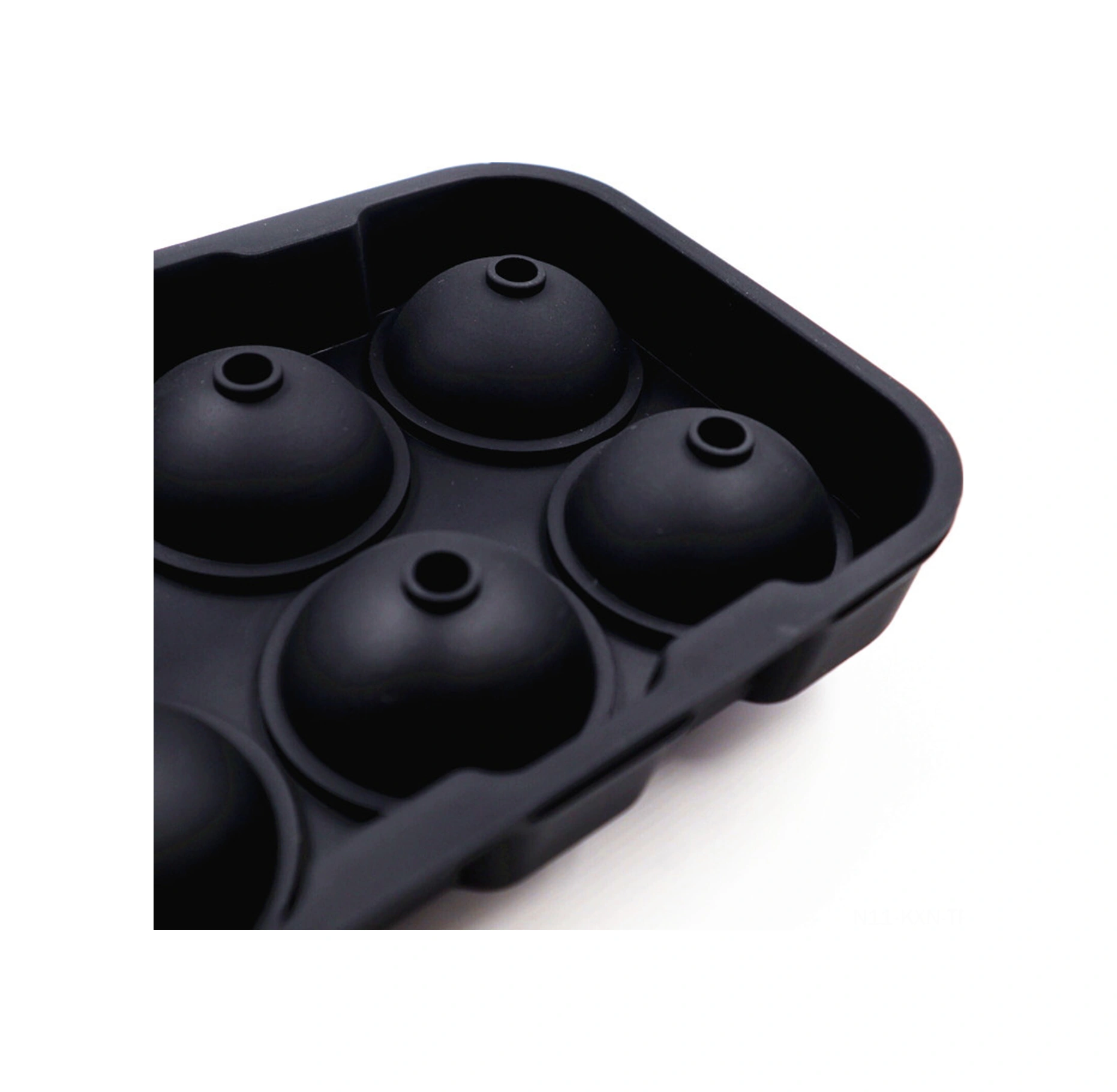 Kosona Yeşil 8 Hücre Silikon Buzluk, Geri Kullanalabilir, Kapağı Var, Kolay Buz Çıkarımı, Kokteyl Ve Kahve İçin Çok Renkli