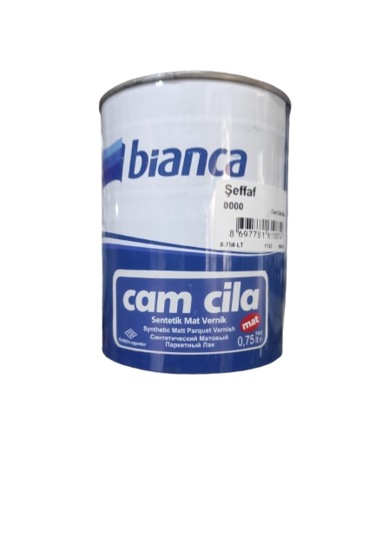Bianca Cam Cila Sentetik Parlak Parke Verniği Mat 0.75 Lt