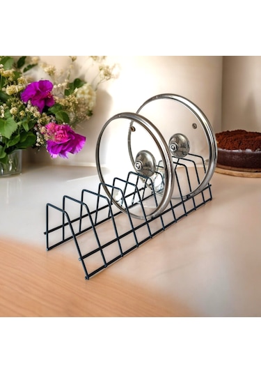 Tabaklık Rafı- Tencere Kapak Düzenleyici-tabak Kurutmalık -10...