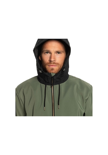 Quiksilver Live For The Ride Erkek Softshell Yeşil