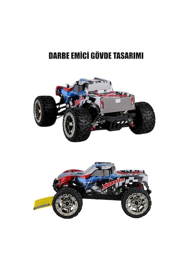 70km Hız Yapan Rc Araba Fırçasız Motor Metal Alaşım 2.4ghz Uzaktan Kumandalı Araba Rc Araç Karışık