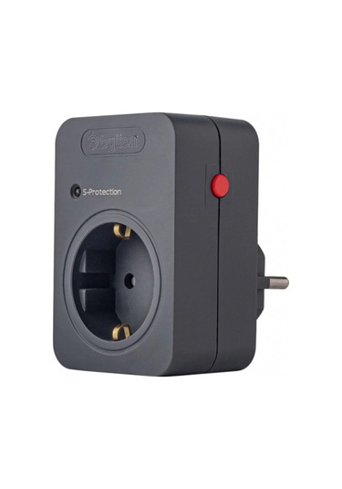 Bylion Şok Ve Akım Korumalı Fiş Priz Siyah 720j